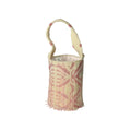 Rosé Zebra - Sierra Dancer - handwoven mochila bag