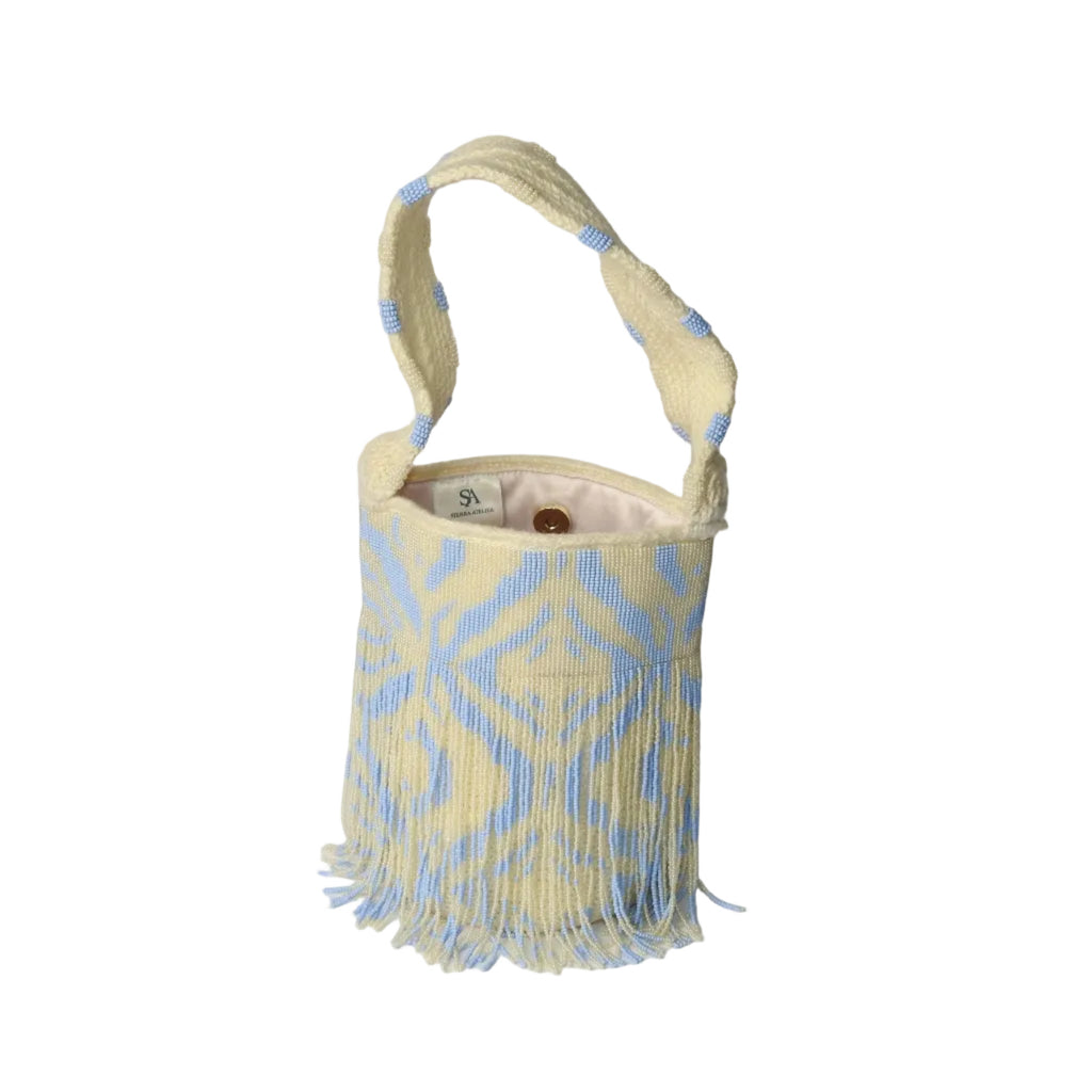 Blue Horizon - Sierra Dancer - handwoven mochila bag