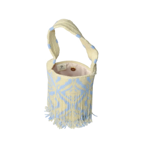 Blue Horizon - Sierra Dancer - handwoven mochila bag