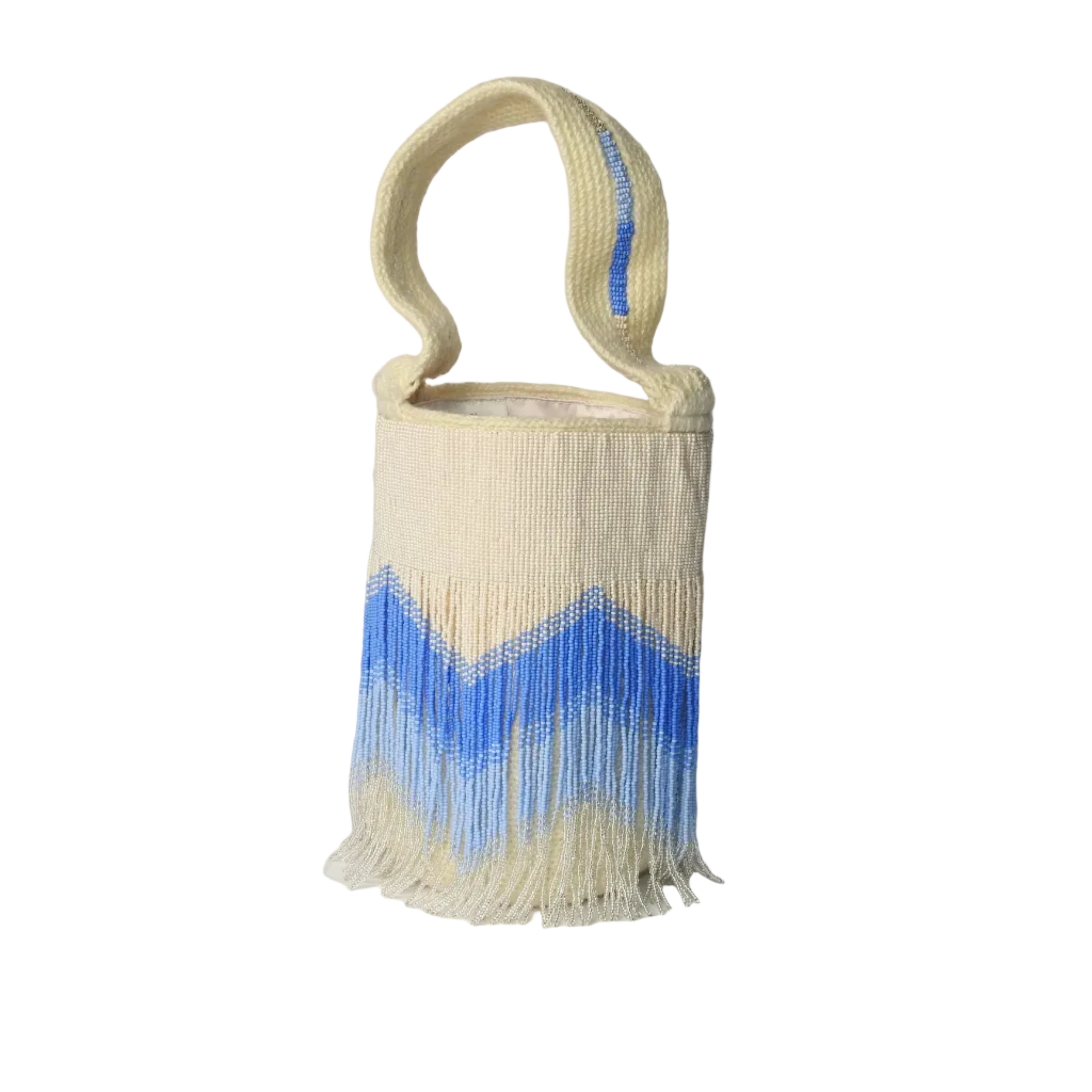 Ocean Cascade - Sierra Dancer - handwoven mochila bag