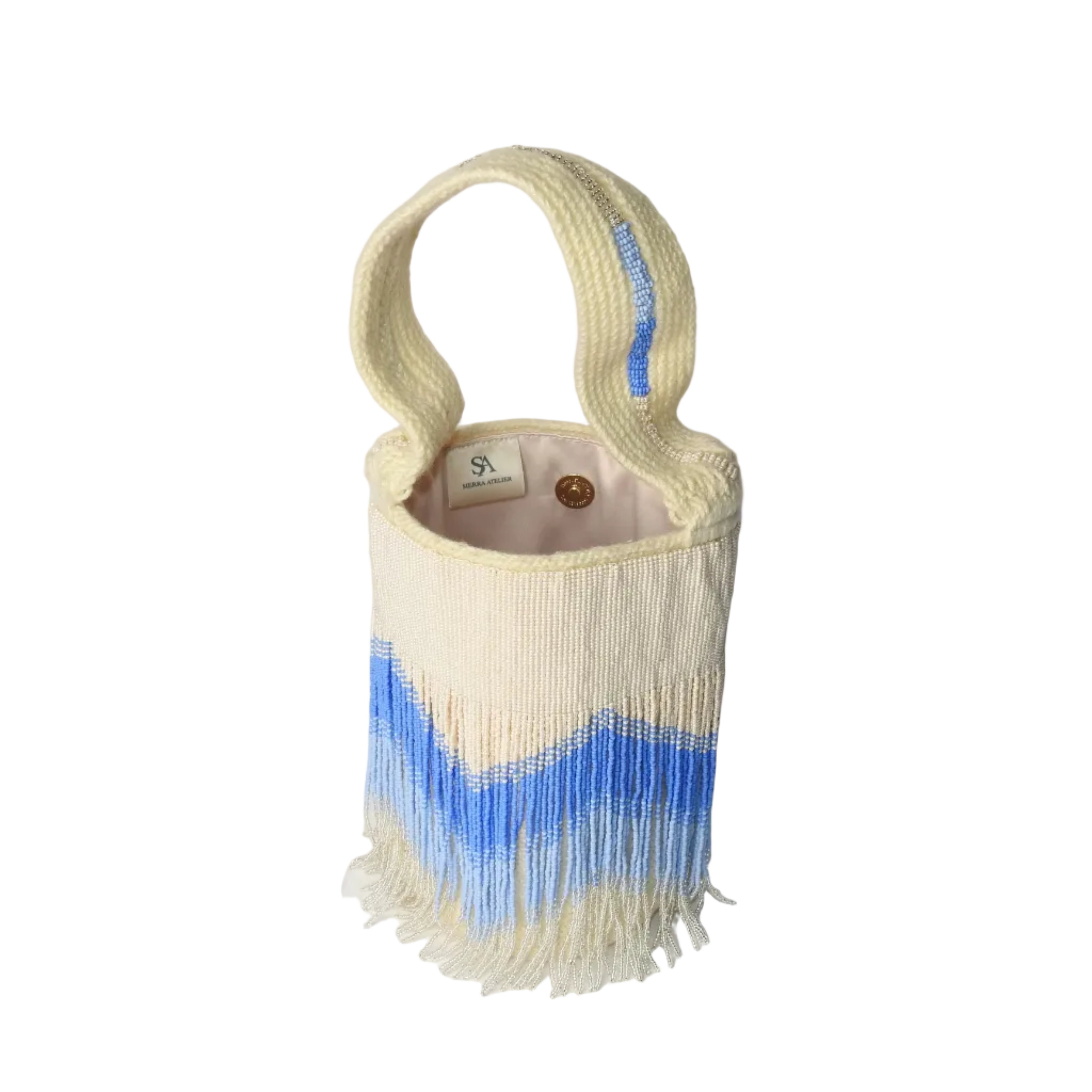 Ocean Cascade - Sierra Dancer - handwoven mochila bag