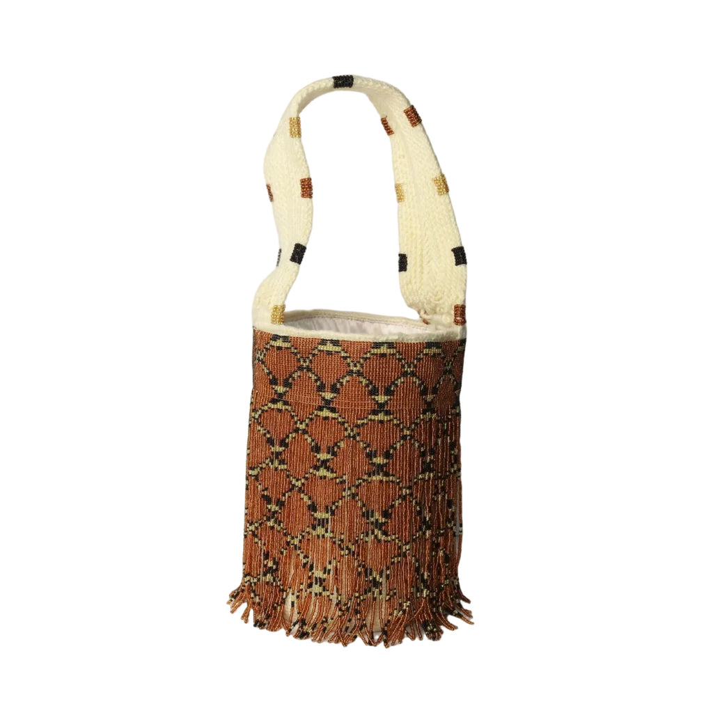 Bronze phyton - Sierra Dancer - handwoven mochila bag