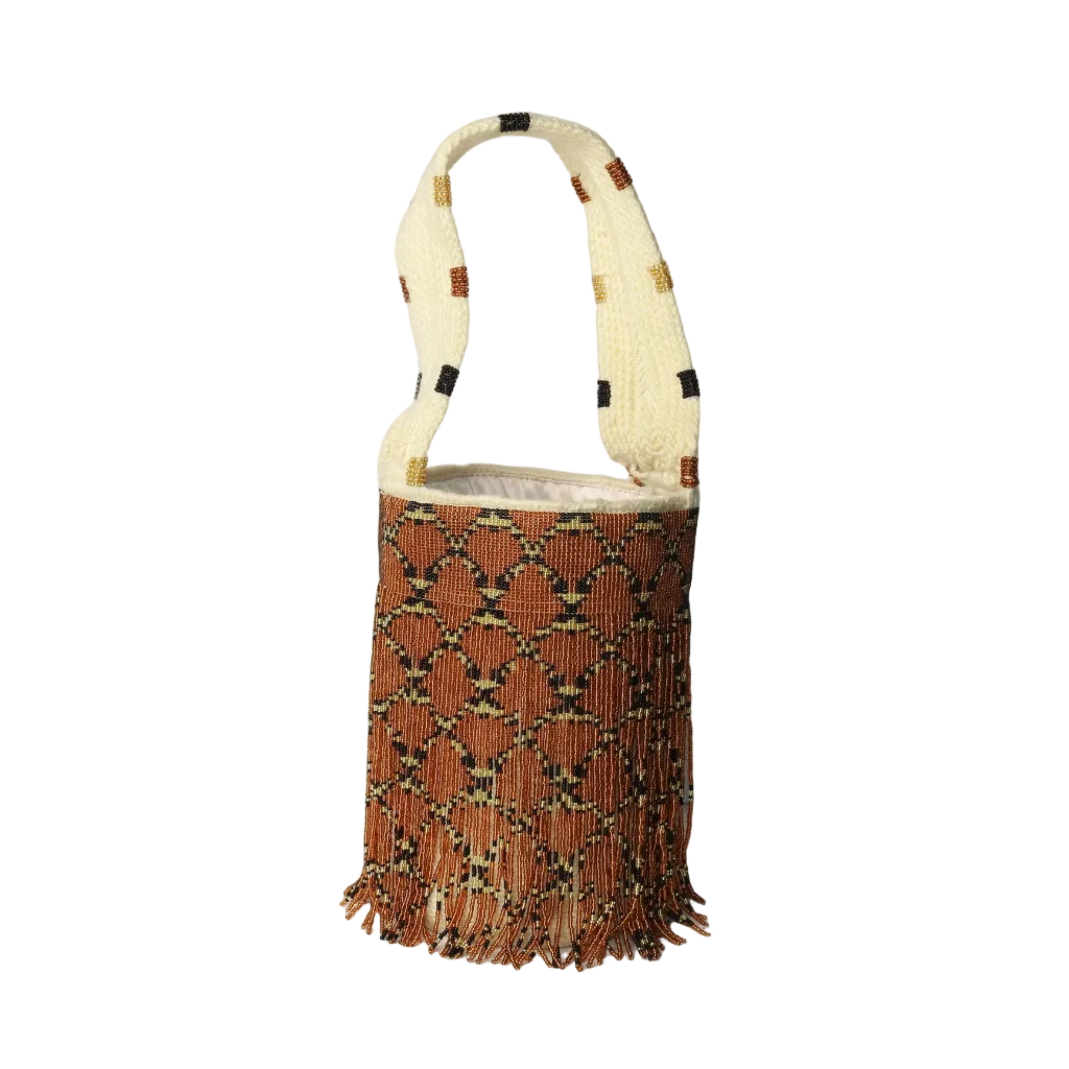 Bronze phyton - Sierra Dancer - handwoven mochila bag