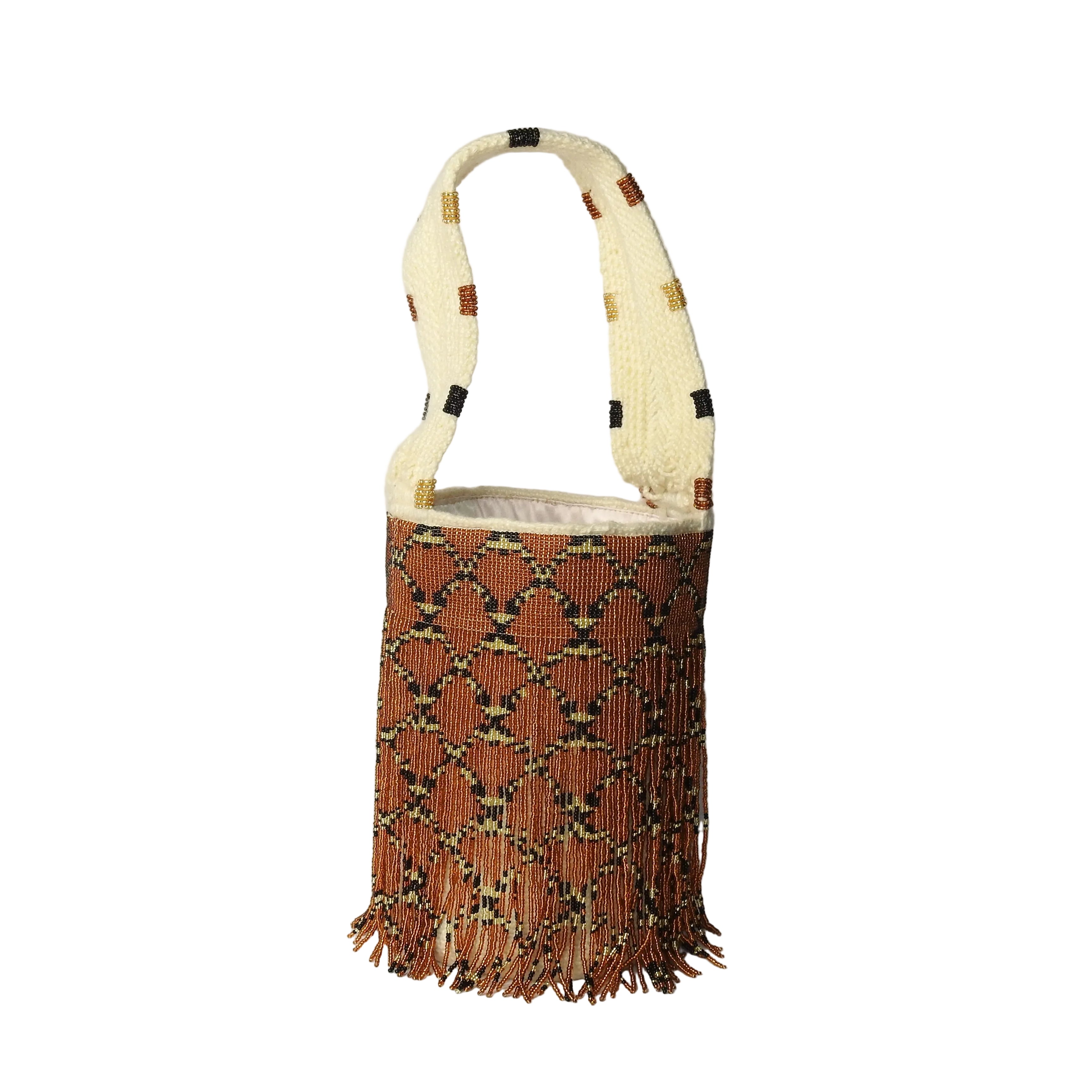 Bronze phyton - Sierra Dancer - handwoven mochila bag