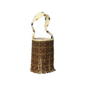 Midnight Leopard - Sierra Dancer - handwoven mochila bag