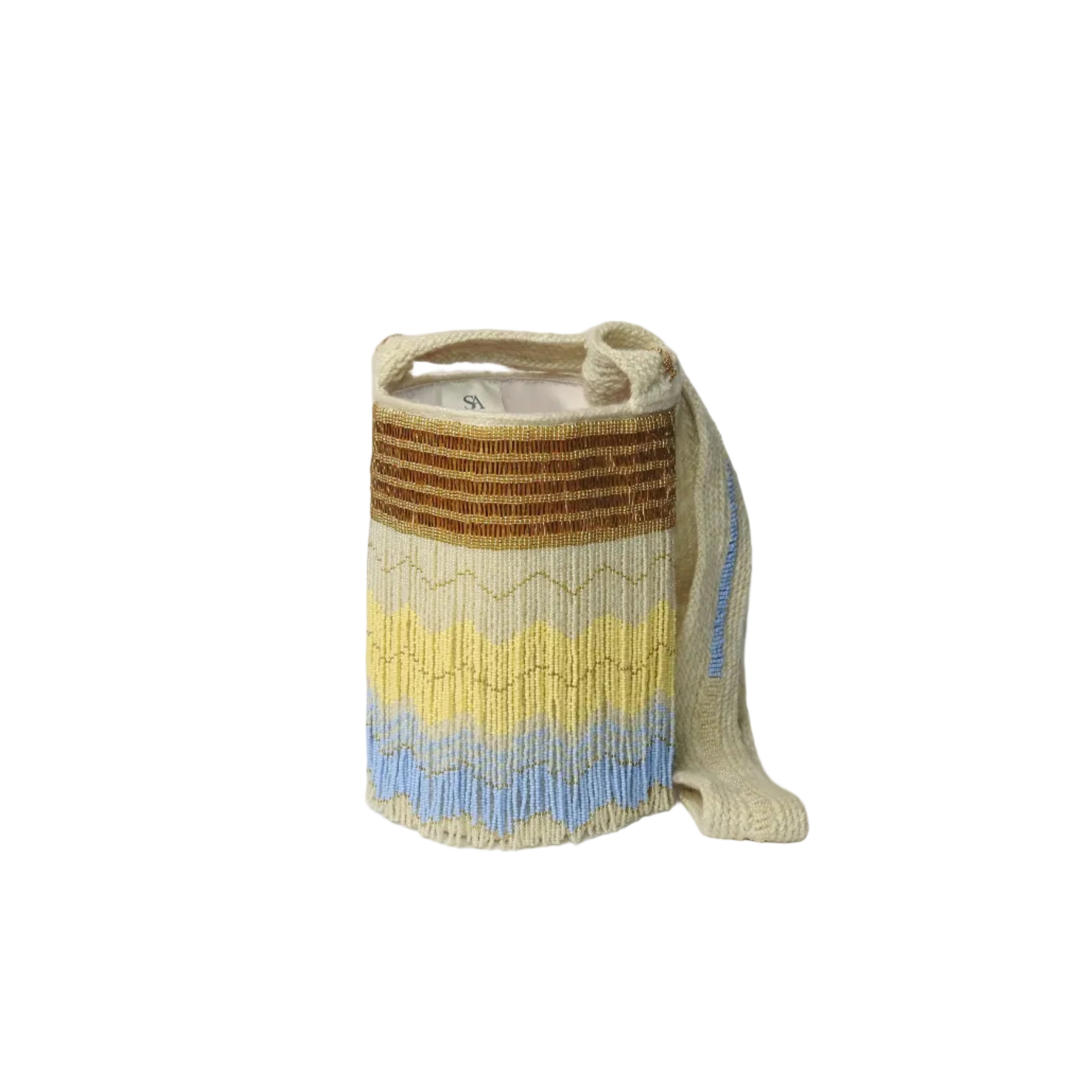 Morning Glow - Sierra Dancer - handwoven mochila bag - Long Strap