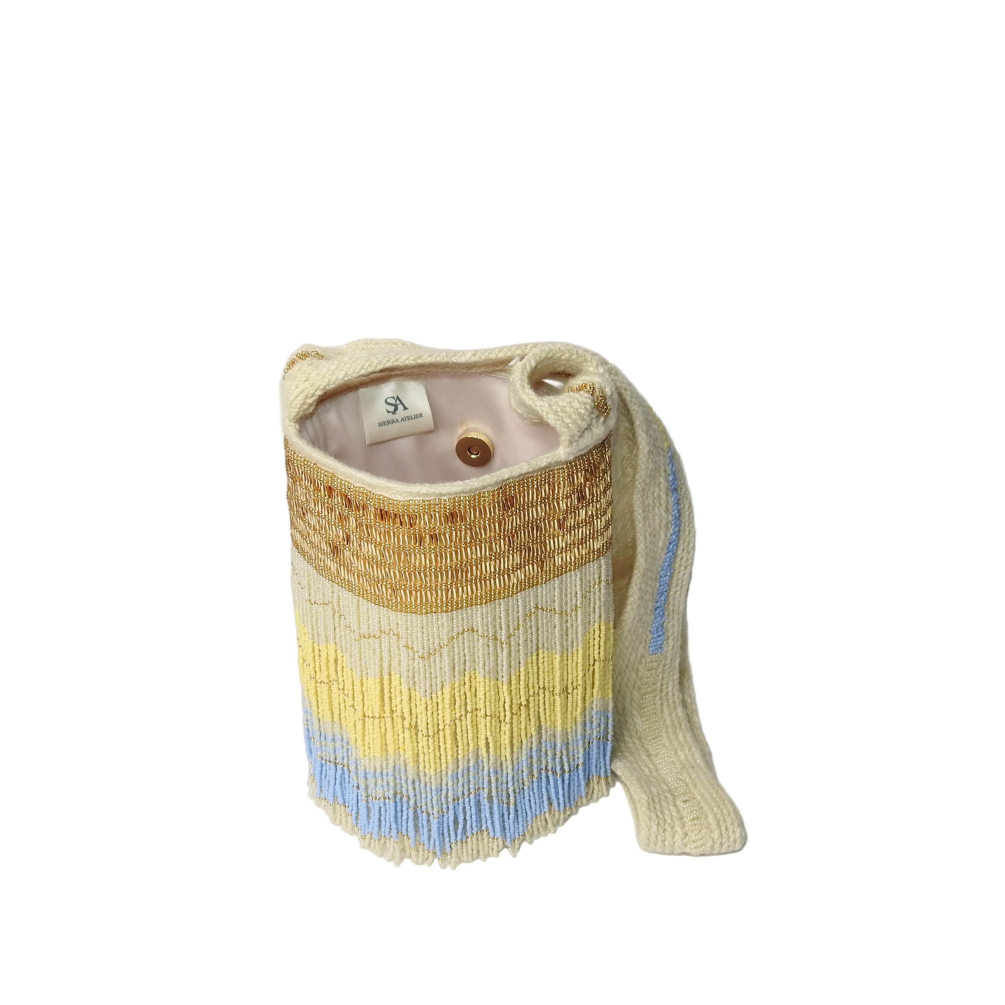 Morning Glow - Sierra Dancer - handwoven mochila bag - Long Strap