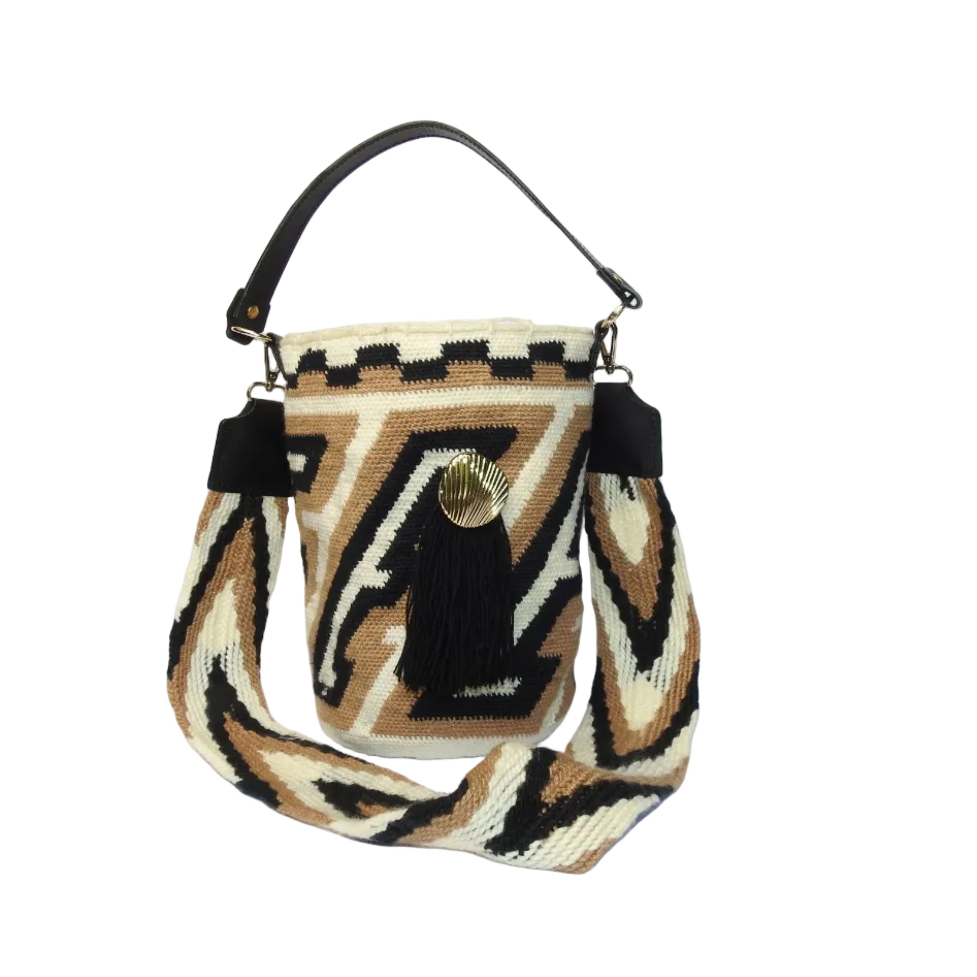 Midnight Tribal - Sierra Heritage Tierra - handwoven mochila bag