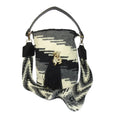 Canyon Lines - Sierra Heritage Tierra - handwoven mochila bag