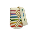 Rainbow Linear - Sierra Heritage Rainbow - handwoven mochila bag