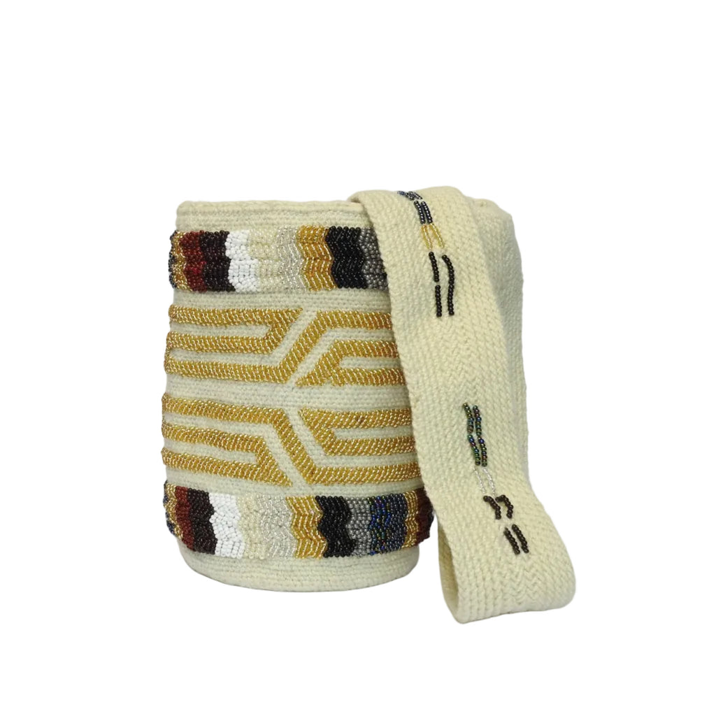 Earth Jewel Rainbow - Sierra Heritage Rainbow - handwoven mochila bag